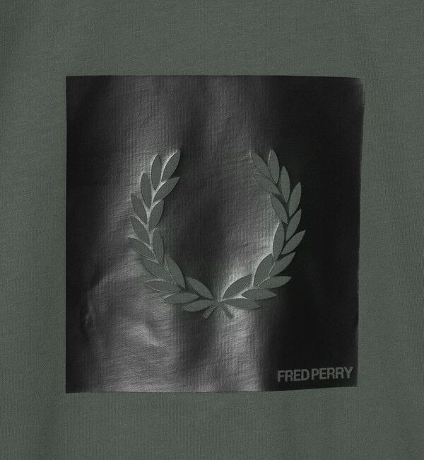 UNITED ARROWS green label relaxing「【国内EXCLUSIVE】＜FRED PERRY＞ボックス ロゴ Tシャツ」|Tシャツ・カットソー|