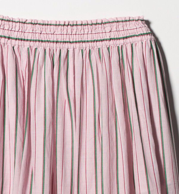 EMMEL REFINES「＜ne Quittez pas＞Cotton Voile ストライプ スカート＜Select by EMMEL REFINES＞」|スカート|