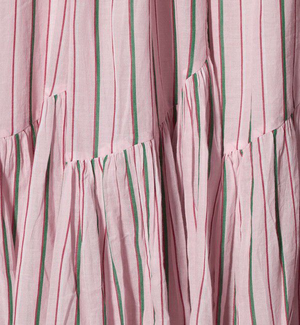 EMMEL REFINES「＜ne Quittez pas＞Cotton Voile ストライプ スカート＜Select by EMMEL REFINES＞」|スカート|