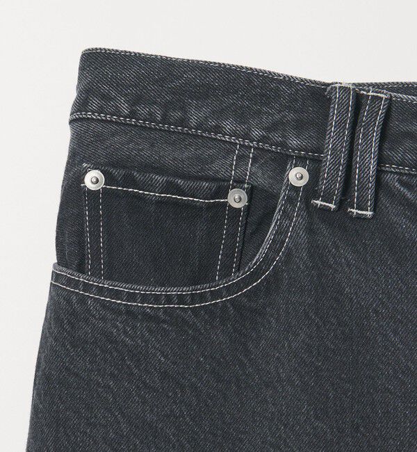 MONKEY TIME「オーバーダイ デニム バギー パンツ シーズナル」|チノ|