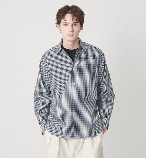 BEAUTY&YOUTH UNITED ARROWS「T/WRTR チェック レギュラーシャツ FORM型」|シャツ・ブラウス|