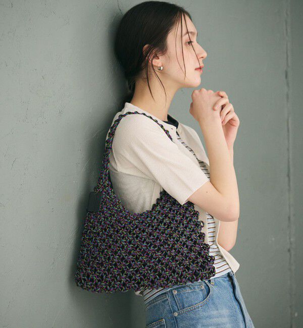 BEAUTY&YOUTH UNITED ARROWS「パラコード マクラメ ワンショルダーバッグ」|ショルダー・メッセンジャー|