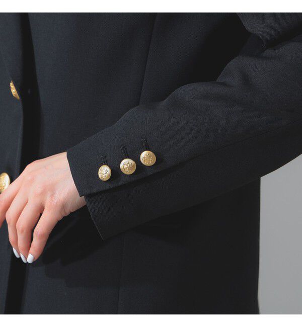 Demi-Luxe BEAMS 「ドライギャバジン ６ボタン ダブルジャケット」|ダッフルコート|