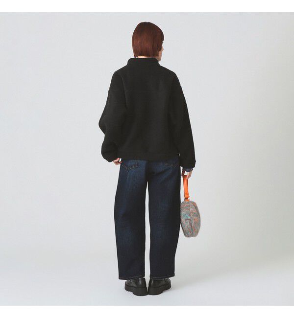 Ray BEAMS 「DANTON / DOUBLE FACE BOA STAND COLLAR CARDIGAN」|ブルゾン・スタジャン|