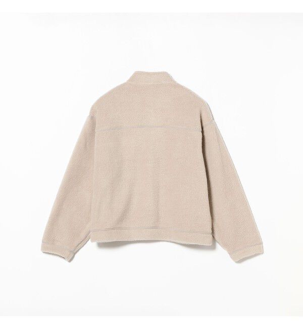 Ray BEAMS 「DANTON / DOUBLE FACE BOA STAND COLLAR CARDIGAN」|ブルゾン・スタジャン|