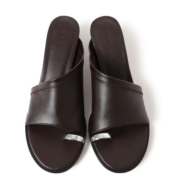 Ray BEAMS 「【別注】LE VERNIS / トゥリング サンダル」|サンダル|