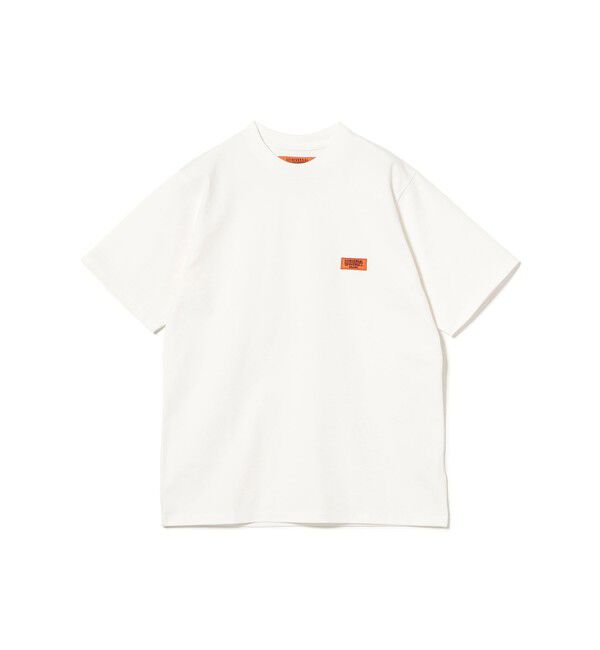 BEAMS「【別注】UNIVERSAL OVERALL / ロゴTシャツ」|Tシャツ・カットソー|