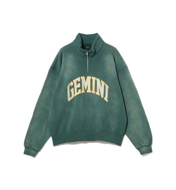 BEAMS「ワイドショートフィット フェード プルオーバー スウェット」|スウェット・ジャージ|