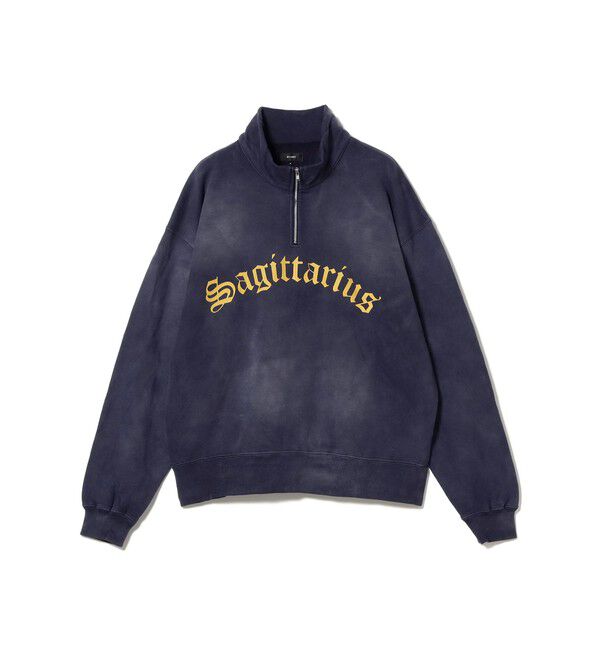 BEAMS「ワイドショートフィット フェード プルオーバー スウェット」|スウェット・ジャージ|