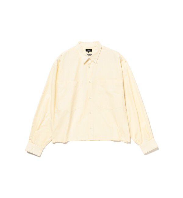 BEAMS「ワイドアーム シャツ」|シャツ・ブラウス|LT.YELLOW
