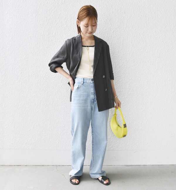 SHIPS for women「〈手洗い可能〉ラミー シアー ジャケット」|テーラードジャケット|