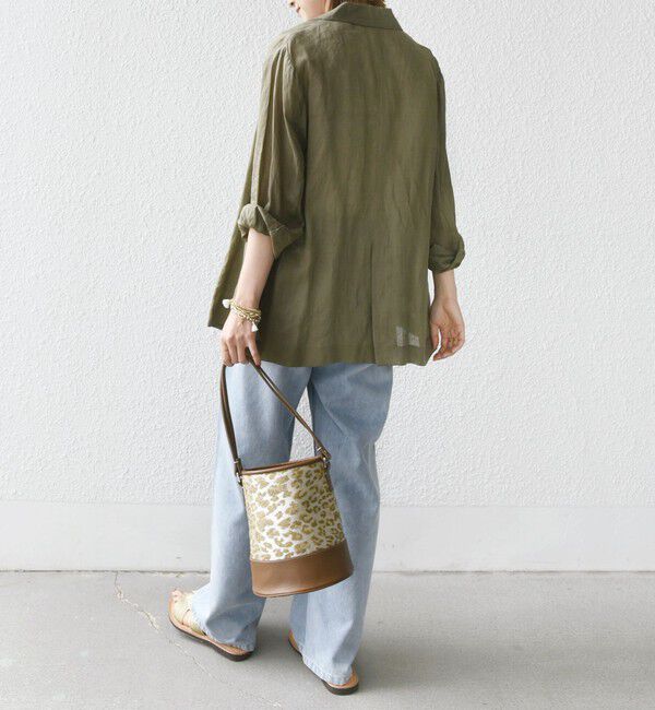 SHIPS for women「〈手洗い可能〉ラミー シアー ジャケット」|テーラードジャケット|