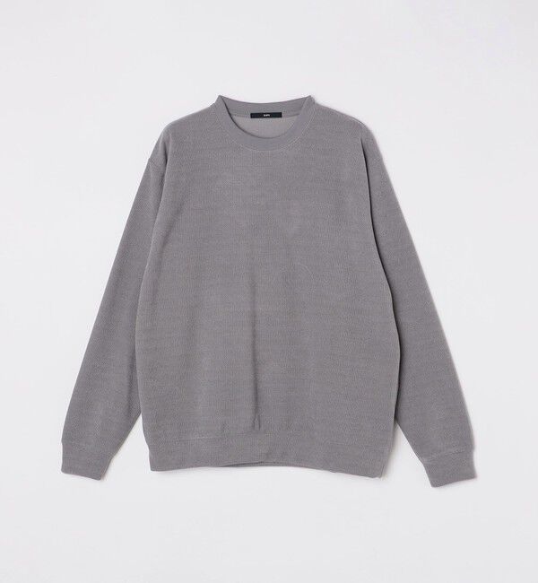 SHIPS「SHIPS:〈手洗い可能〉モール ダブルフェイス クルーネック プルオーバー」|プルオーバー|