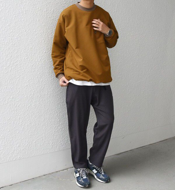 SHIPS any「SHIPS any:〈洗濯機可能〉ストレッチ 裏起毛 ウォーム アーバン ピステ (セットアップ対応)◇」|スウェット・ジャージ|