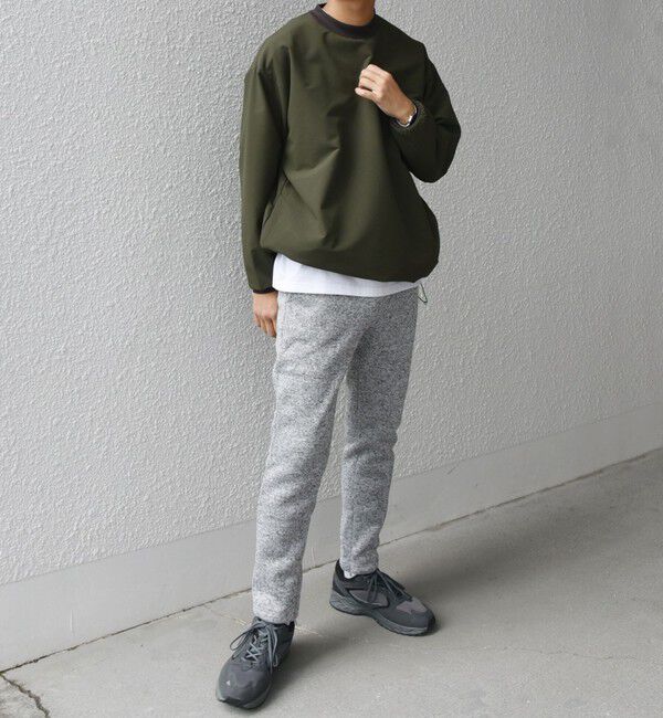 SHIPS any「SHIPS any:〈洗濯機可能〉ストレッチ 裏起毛 ウォーム アーバン ピステ (セットアップ対応)◇」|スウェット・ジャージ|