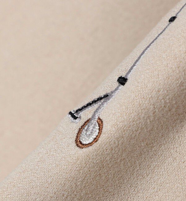 SHIPS Colors 「SHIPS Colors:フェイクスエード (ポリエステル) エンブロイダリー スウェット」|スウェット・ジャージ|