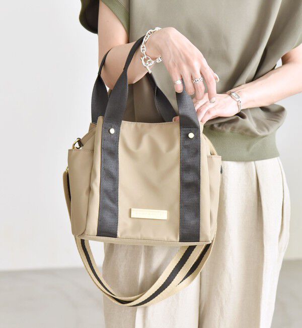 quaranciel「《一部追加予約》quaranciel: 2way 8ポケット ライン ショルダー バッグ」|ショルダー・メッセンジャー|