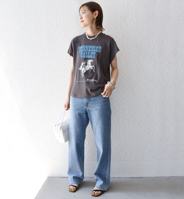 SHIPS for women「【SHIPS別注】TENNESSEE:フレンチ スリーブ プルオーバー」|タンクトップ|