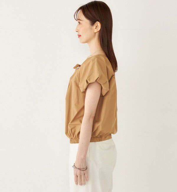 SHIPS Colors 「SHIPS Colors:〈洗濯機可能〉バルーンスリーブ ブラウス」|シャツ・ブラウス|