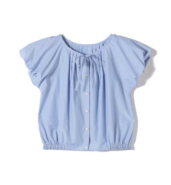 SHIPS Colors 「SHIPS Colors:〈洗濯機可能〉バルーンスリーブ ブラウス」|シャツ・ブラウス|