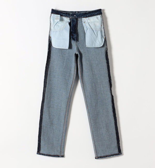 SHIPS any「Healthy DENIM:〈洗濯機可能〉Tallow ハイライズ ストレート デニム パンツ 25AW」|デニム|