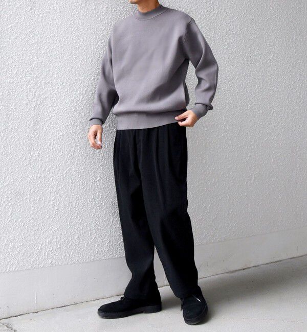 SHIPS any「SHIPS any:〈手洗い可能〉RETENTION リラックス モックネック ニット◇」|ニット・セーター|