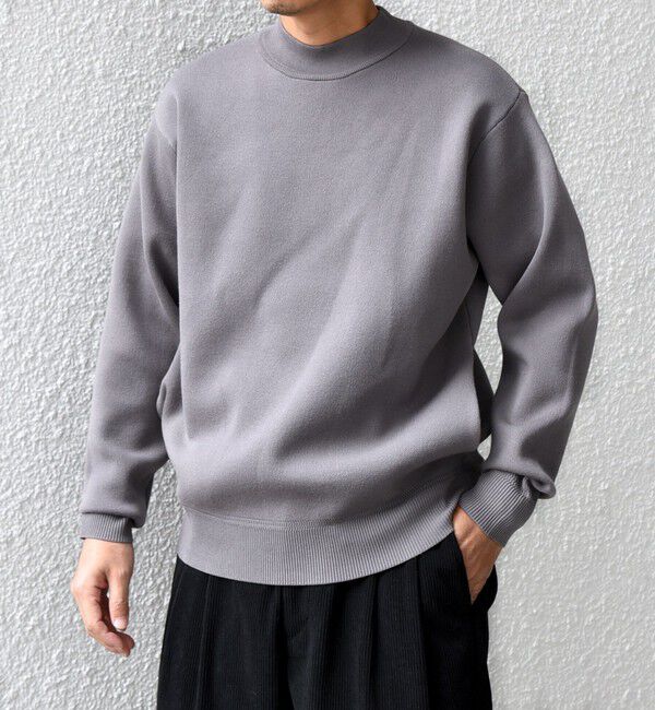 SHIPS any「SHIPS any:〈手洗い可能〉RETENTION リラックス モックネック ニット◇」|ニット・セーター|