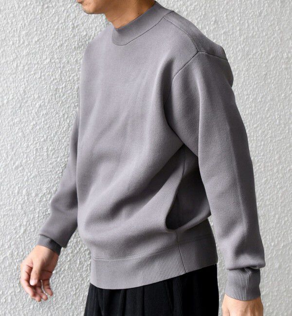 SHIPS any「SHIPS any:〈手洗い可能〉RETENTION リラックス モックネック ニット◇」|ニット・セーター|