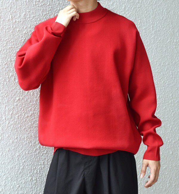 SHIPS any「SHIPS any:〈手洗い可能〉RETENTION リラックス モックネック ニット◇」|ニット・セーター|