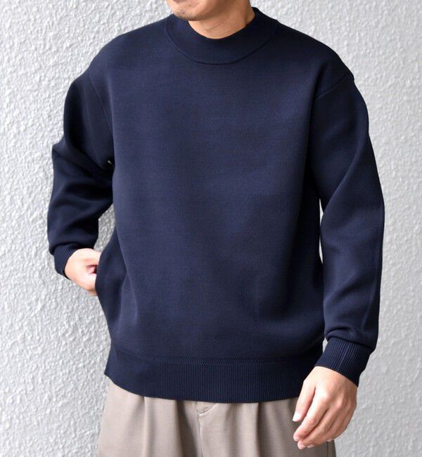 SHIPS any「SHIPS any:〈手洗い可能〉RETENTION リラックス モックネック ニット◇」|ニット・セーター|