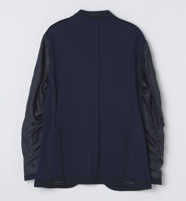 SHIPS「SHIPS: LANIFICIO ROMA ネイビー ソリッド ジャケット」|テーラードジャケット|