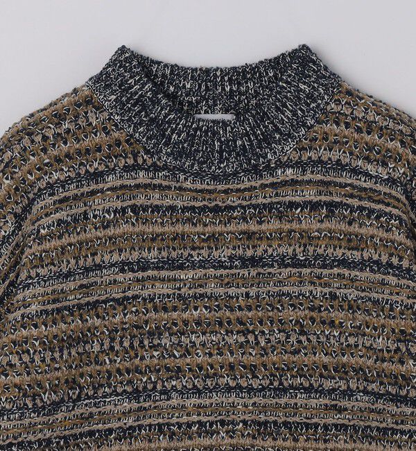 SHIPS「crepuscule: MULTI BORDER MIX PO」|ニット・セーター|