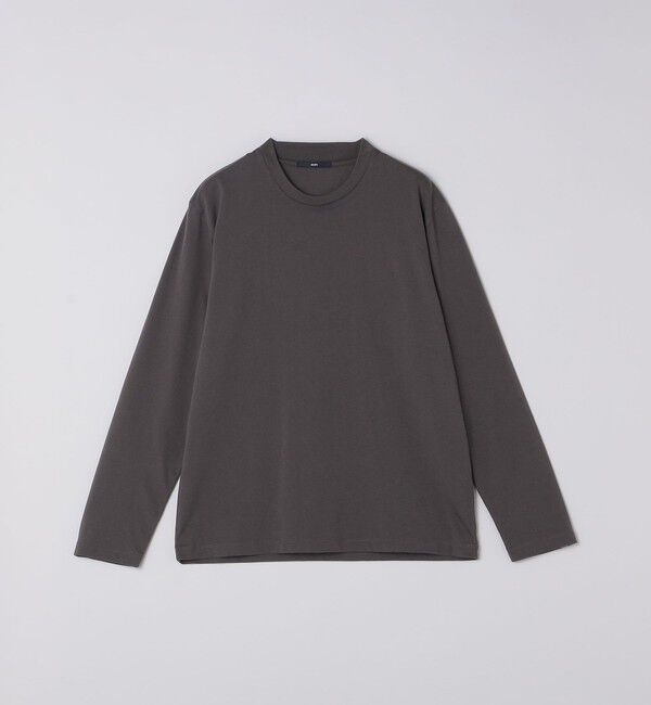 SHIPS「【WEB限定】SHIPS:〈手洗い可能/抗菌/防臭〉シルケット ビズ クルーネック ロングスリーブ」|Tシャツ・カットソー|