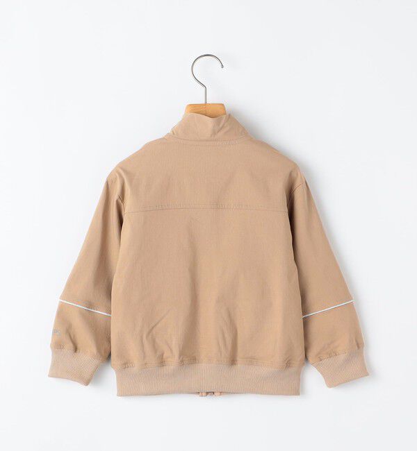 SHIPS KIDS「SHIPS KIDS:110～130cm / ライン スタンド スポーツ ブルゾン」|スウェット・ジャージ|