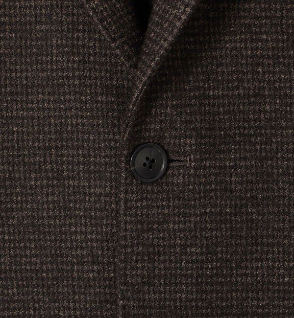 TOMORROWLAND MENS「ウールコットンダブルジャガード シングルブレステッド2Bジャケット」|テーラードジャケット|