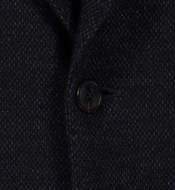 TOMORROWLAND MENS「ウールコットンダブルジャガード シングルブレステッド2Bジャケット」|テーラードジャケット|