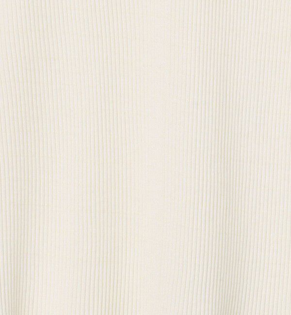 DES PRES「シルクコットンリブ ラウンドネックプルオーバー」|Tシャツ・カットソー|