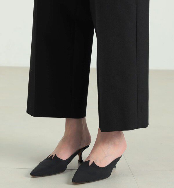 BACCA「ポリエステルウール ワイドカーゴパンツ」|その他|