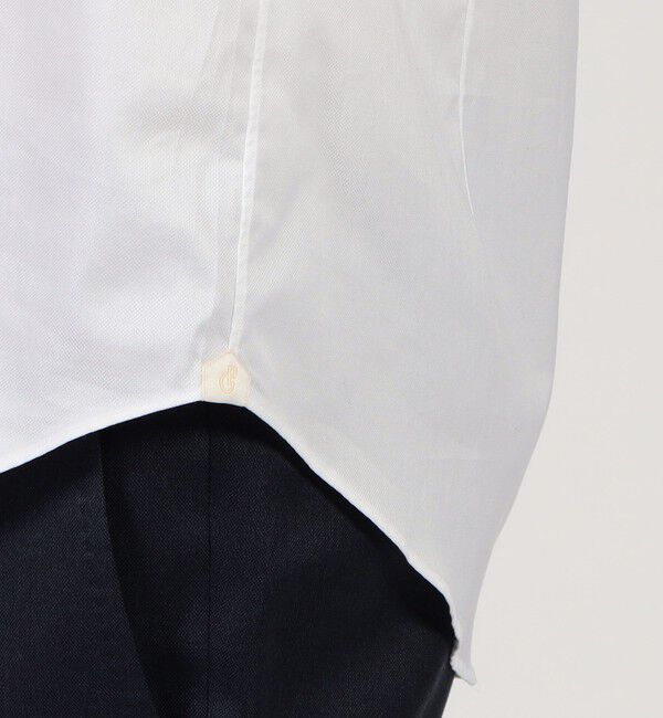 TOMORROWLAND MENS「120/2スーピマコットンドビー ワイドスプレッドカラー ドレスシャツ」|シャツ・ブラウス|