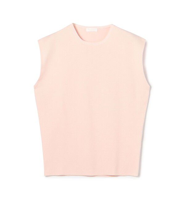 Ballsey「ハイゲージコットン ノースリーブプルオーバー」|ニット・セーター|31 ライトピンク