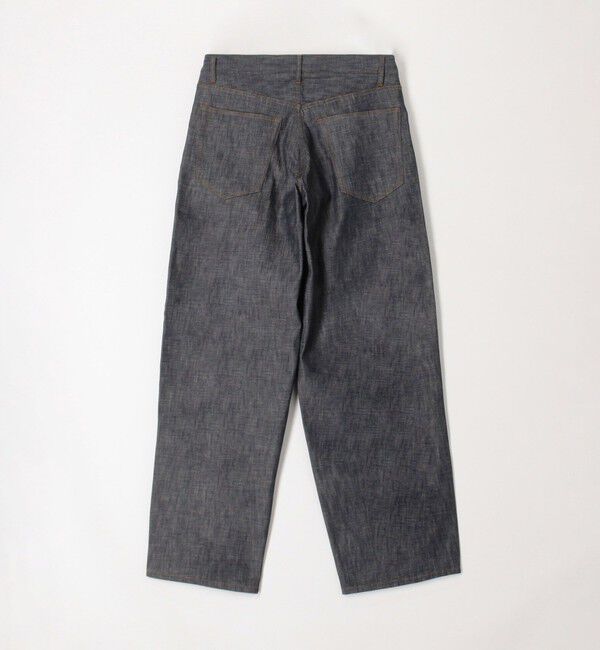 GALERIE VIE「ステイブルーデニム セミワイドパンツ」|デニム|