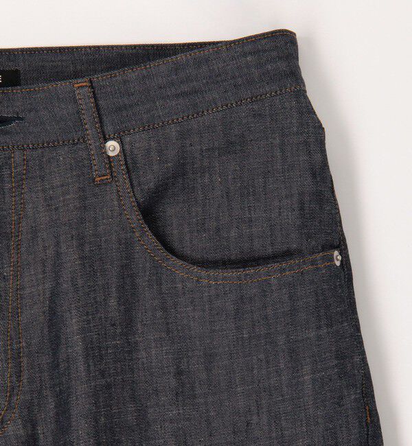 GALERIE VIE「ステイブルーデニム セミワイドパンツ」|デニム|