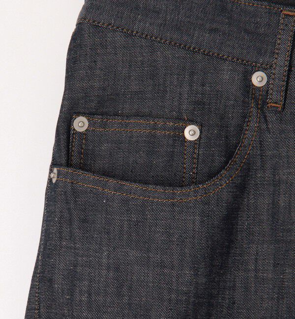 GALERIE VIE「ステイブルーデニム セミワイドパンツ」|デニム|