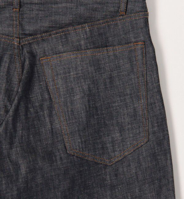 GALERIE VIE「ステイブルーデニム セミワイドパンツ」|デニム|