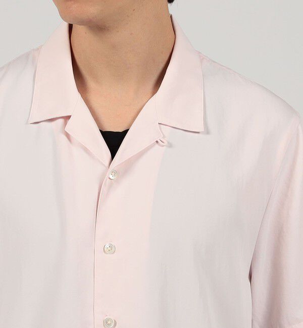 JAMES PERSE「ポリエステル オープンカラーシャツ MLMP3696」|シャツ・ブラウス|