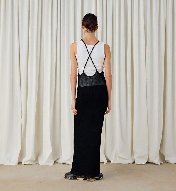 DES PRES「マットレーヨンキャミソールドレス」|ワンピース|