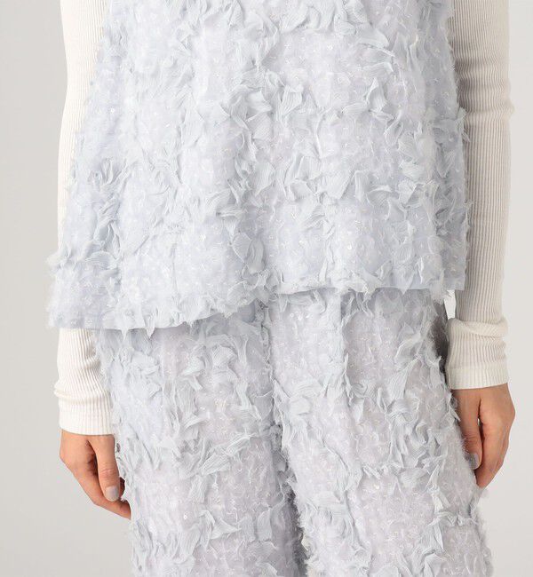 DES PRES「ブルームエンブロイダリー スリーブレスブラウス」|シャツ・ブラウス|