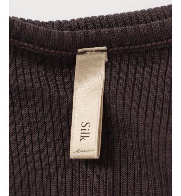 EMILYWEEK「シルクテレコリブブラタンクトップ」|インナー|