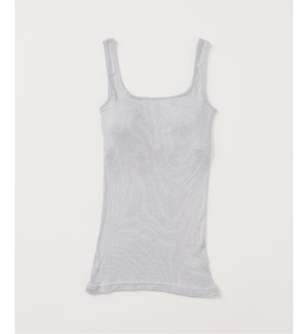 EMILYWEEK「シルクテレコリブブラタンクトップ」|インナー|