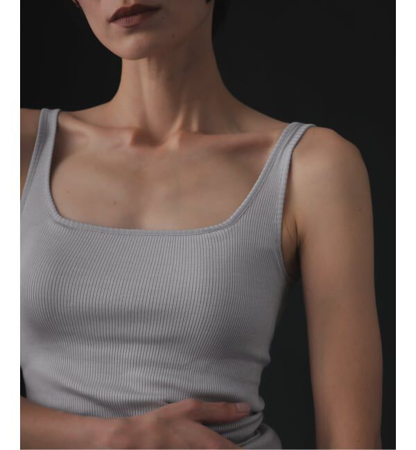 EMILYWEEK「シルクテレコリブブラタンクトップ」|インナー|